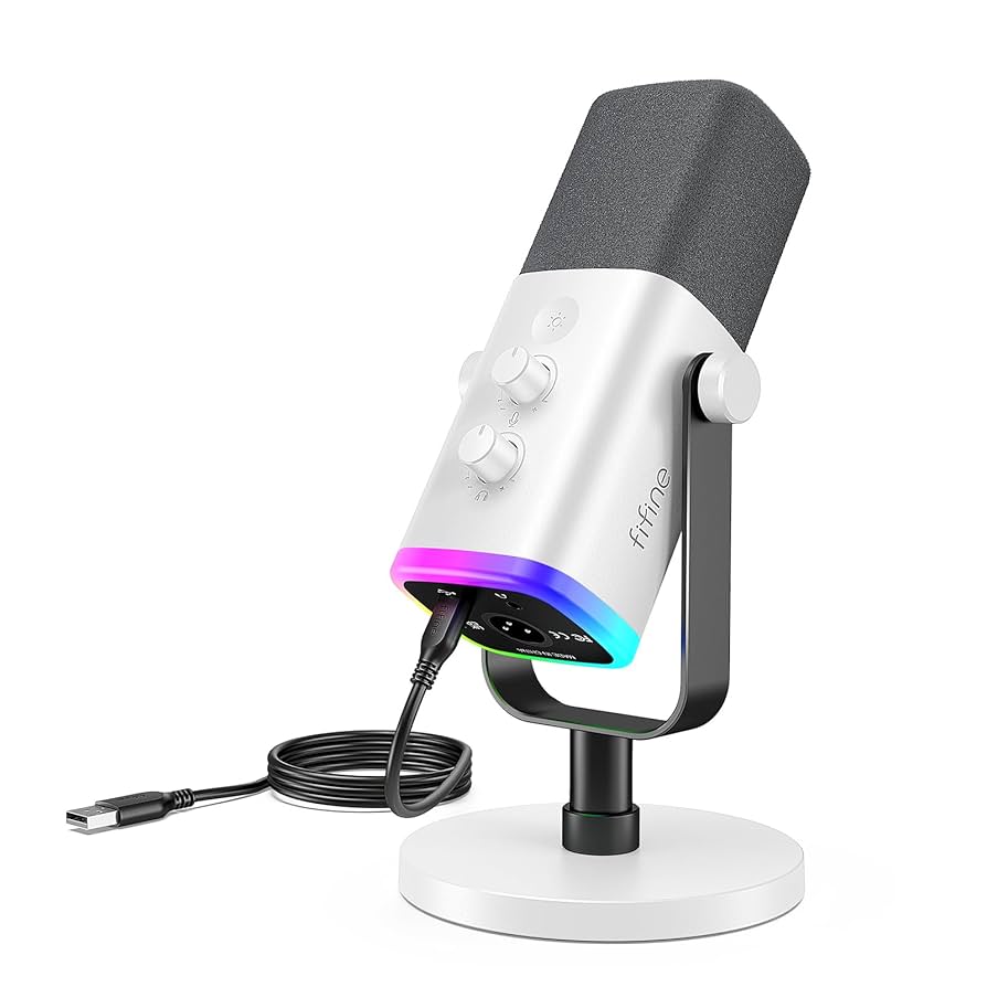 fifine AM8 usb-c XLR コンデンサーマイク　ブラック 楽天市場】【スーパーセール20％オフ】マイク ダイナミック